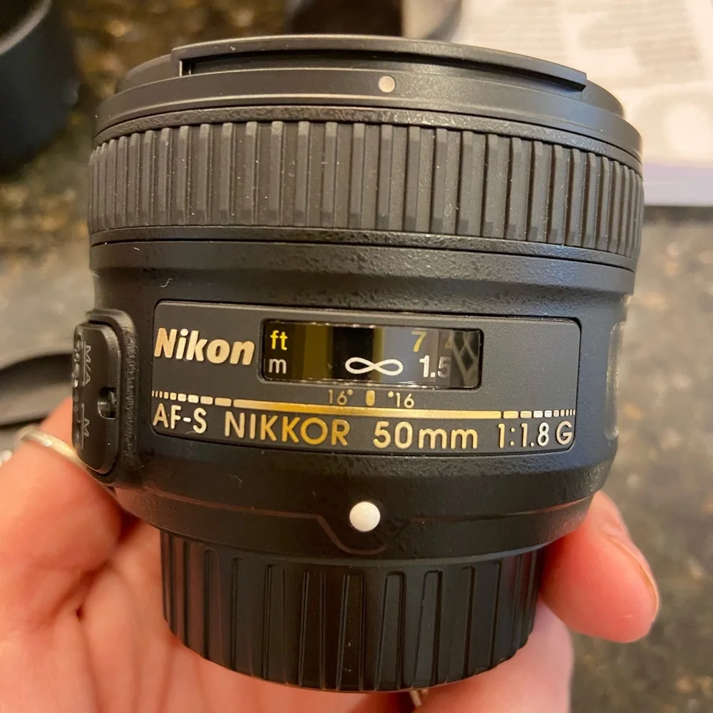 Nikon 50mm 1.8 Lens